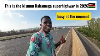 A ride through the kisumu Kakamega superhighway -contruction done 👍✅-Busy at the moment!!!