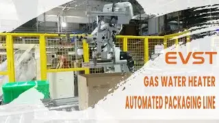 Gas Water Heater Automated Packaging Line | Smart Home Appliance Automation Solution