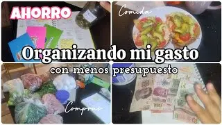 ✅ organizando mi gasto con poco presupuesto // Ahorro 💰💰