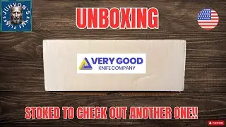 A USA Made Fixed Blade Knife Unboxing! Stoked to check out this EDC Bruiser!