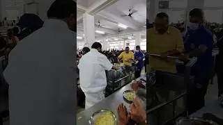 Devaswom Minister  VN Vasavan & TDB President PS Prasanth || Annaprasadam at Sannidhanam