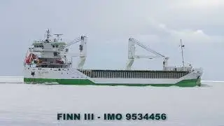 FINN III IMO 9534456 &ndash; General Cargo Giant in Cuxhaven! #shipspotting