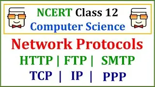 Network Protocols: HTTP | FTP | PPP | SMTP | TCP | IP