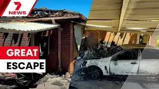 Cooking spring rolls in the kitchen almost ends in tragedy for a Melton South family | 7NEWS