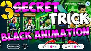 3 Secret Trick in Black Animation in eFootball 2026 || UR Rajibul
