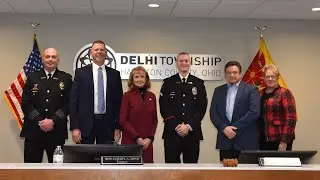 Delhi Township Trustee Meeting January 28th 2026