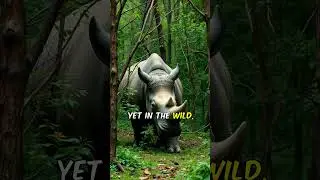 Rhino vs. Bulldozer: Can Muscle Beat Metal? #shorts