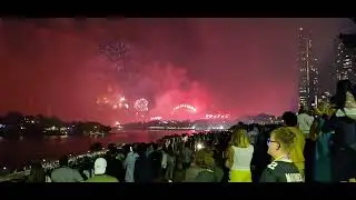 Happy New Year!!!!! 🎉🎆 2025 New Years Eve Sydney Harbour Fireworks 🎆. Part 2 - Midnight Fireworks.