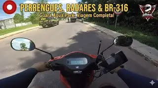 ​MIL RADARES e GENTE ATRAVESSANDO! 🤯 Rumo ao Guar&aacute; Park pela BR-316 (Motovlog Par&aacute;)