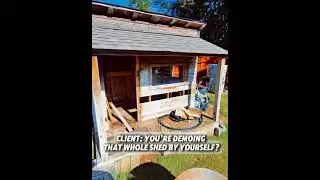 Backyard Shed Demo | Junk Removal in Alliance, TX by CityToCityJunk.Com
