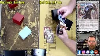 Karn Forge vs Mono Red Prison | Legacy Magic: The Gathering w/Commentary | Fast Effect | ELD's MTG