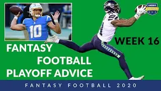 Win Your Fantasy Football 2020 Championship! Week 16 Harris Football Livestream!