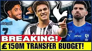 HUGE TOTTENHAM UPDATE! £150M BOOST IN JANUARY! THIS NEWS TOOK EVERYONE BY SURPRISE! FANS IN SHOCK!