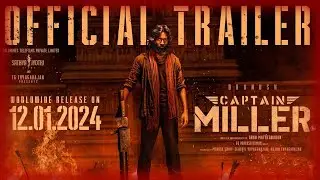 Captain Miller (Hindi) Official Trailer | Dhanush | Shivarajkumar Arun Matheswaran GV Prakash
