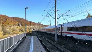 ICE&lsquo;s 🚅 Schnellfahrstrecke Bahnhof 🚉 Kinding (Altm&uuml;hltal) 