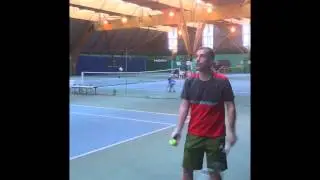Vidéo USDEM Tennis : le service slicé + démonstration