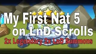 LnD Scroll Lightning Nat 5 and Legendary Summoning - Summon Session Summoners War