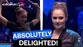 Reanne Evans Becomes First Woman to Win a Match at Snooker Shoot Out! | Eurosport Snooker