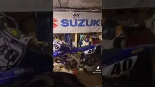 #6d #helmet #motocross #yamaha #yz450f