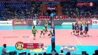 Mika Reyes Blocked klisura and patnongon (Petron vs Cocolife) #pslgrandprix