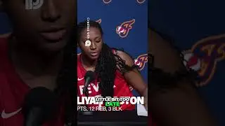 Aliyah Boston Reacts to Intensity & Bay Area Fans!  #viralreels #highlights #hoops #fever #aliyah