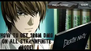 How To Get 100M Damage On Infinite! (All Star Tower Defense)