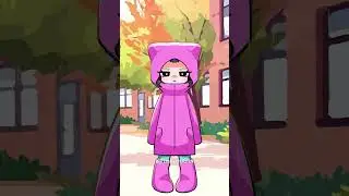 On a rainy day ☔ Mystery and Zoey - Kpop Demon Hunters