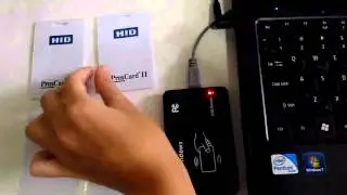 125Khz HID Proxdata card copier / programmer / writer
