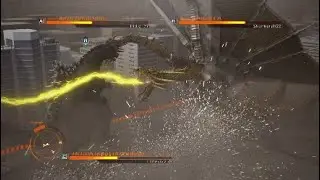 Godzilla ps4 Mecha-King Ghidorah gravity beam glitch