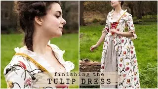 I Made An 18th Century Dress Out Of IKEA Fabric 🧵 It's Done!