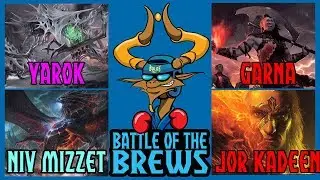 Battle of the Brews | Yarok | Garna | Niv-Mizzet | Jor Kadeen | Commander Gameplay