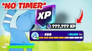 THE BEST *NO TIMER* FORTNITE XP MAP to FARM & LEVEL UP FAST in FORTNITE! (278,000!)