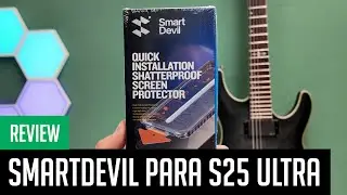 🔥 &iexcl;El MEJOR protector de pantalla para Samsung Galaxy S25 Ultra! 📱 (F&aacute;cil instalaci&oacute;n + Prueba real)
