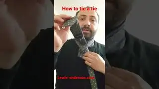 How to tie a Tie 😀