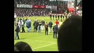 Last Stoke City game at the Victoria Ground