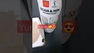 Satisfying yummy McChicken #shorts #viral #trending