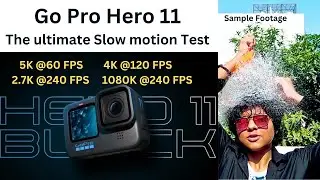 Gopro Hero 11 Slow Motion Test