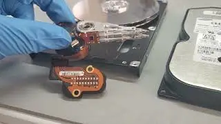 Hard Disk Drive (HDD) Recovery Disk Reading Heads Explanation