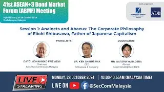 41st ASEAN+3  Bond Market Forum (ABMF) Meeting