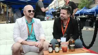 Chef Andrew Garrett and Byron Beck at the Northwest Spirits and Mixology Show Bend, OR 2012