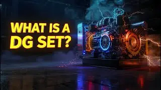 What REALLY Happens Inside a Diesel Generator (DG)| How a DG Set Works | | Complete Beginner Guide