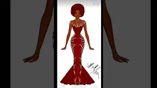 Process Video / Veekee James traditional wedding anniversary dress