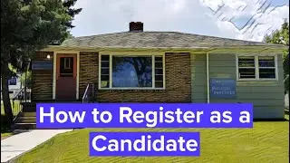How to Register as a Candidate