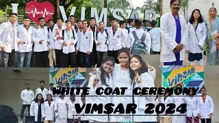 white coat ceremony vlog🥼🫶/A day in medical college/VIMSAR 2024/#medico#mbbs