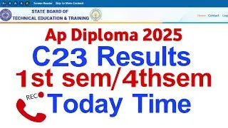 ap diploma c23 results 2025 update | ap diploma c23 results 2025 date | c23 results