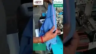 Duke DY-300H | Automatic T-Shirt Bottom Hemming Machine for High-Speed Apparel Finishing | HCA