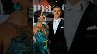 🇱🇻🥈R.Meik&scaron;āns & V.Smoļina Latvian Ranking ST #wdsf #DanceSport #dancelife #ballroom #dc #quickstep