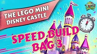 Building a LEGO Disney Mini Castle Bag 3 | Relaxing Speed Build 🧱🏰👑