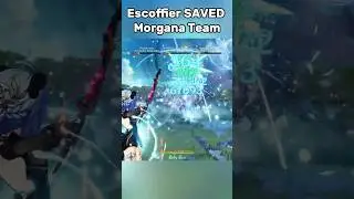 Escoffier SAVED Morgana Team #escoffier #genshin #genshinimpact