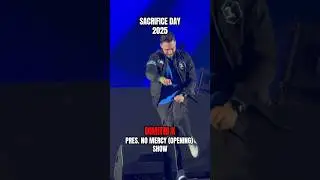 SACRIFICE DAY2025 DIMITRI K!!!!🚀🔥 PRES. NO MERCY(OPENING SHOW)!!🧡🧡
